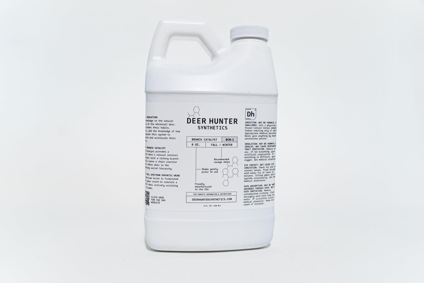 Half Gallon BCM-1 Synthetic Deer Urine – Legal Mock Scrape Refill