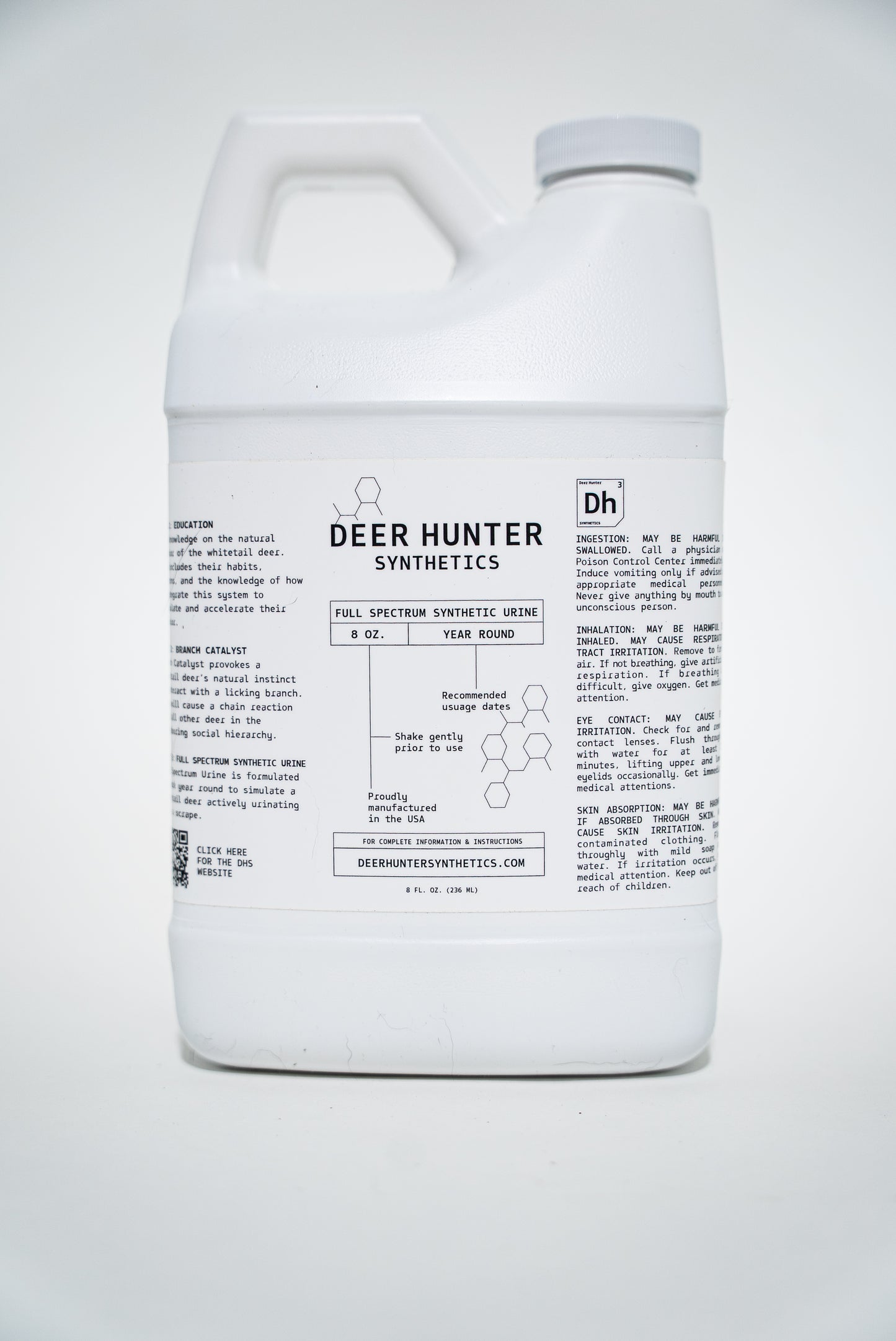 Half Gallon Synthetic Deer Urine – Legal Mock Scrape Scent